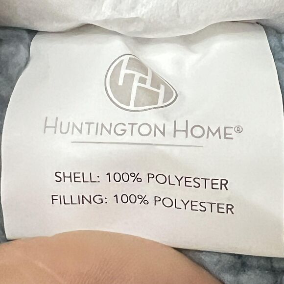 Huntington Home Sherpa Pumpkin Pillow Plush 11in Fall Decor Thanksgiving Holiday - Picture 8 of 9